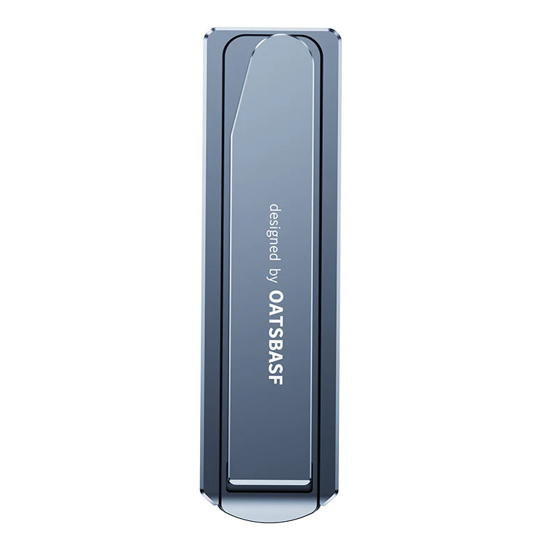 Oatsbasf Ultra-thin Portable Invisible Concealed Push-Pull Metal Phone Stand for Foldable Phones